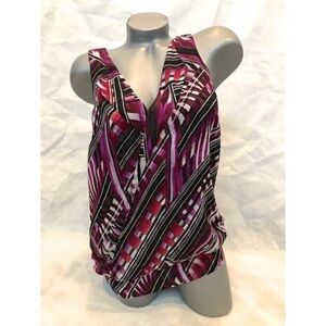 PINK PURPLE SURPLUS BLOUSE